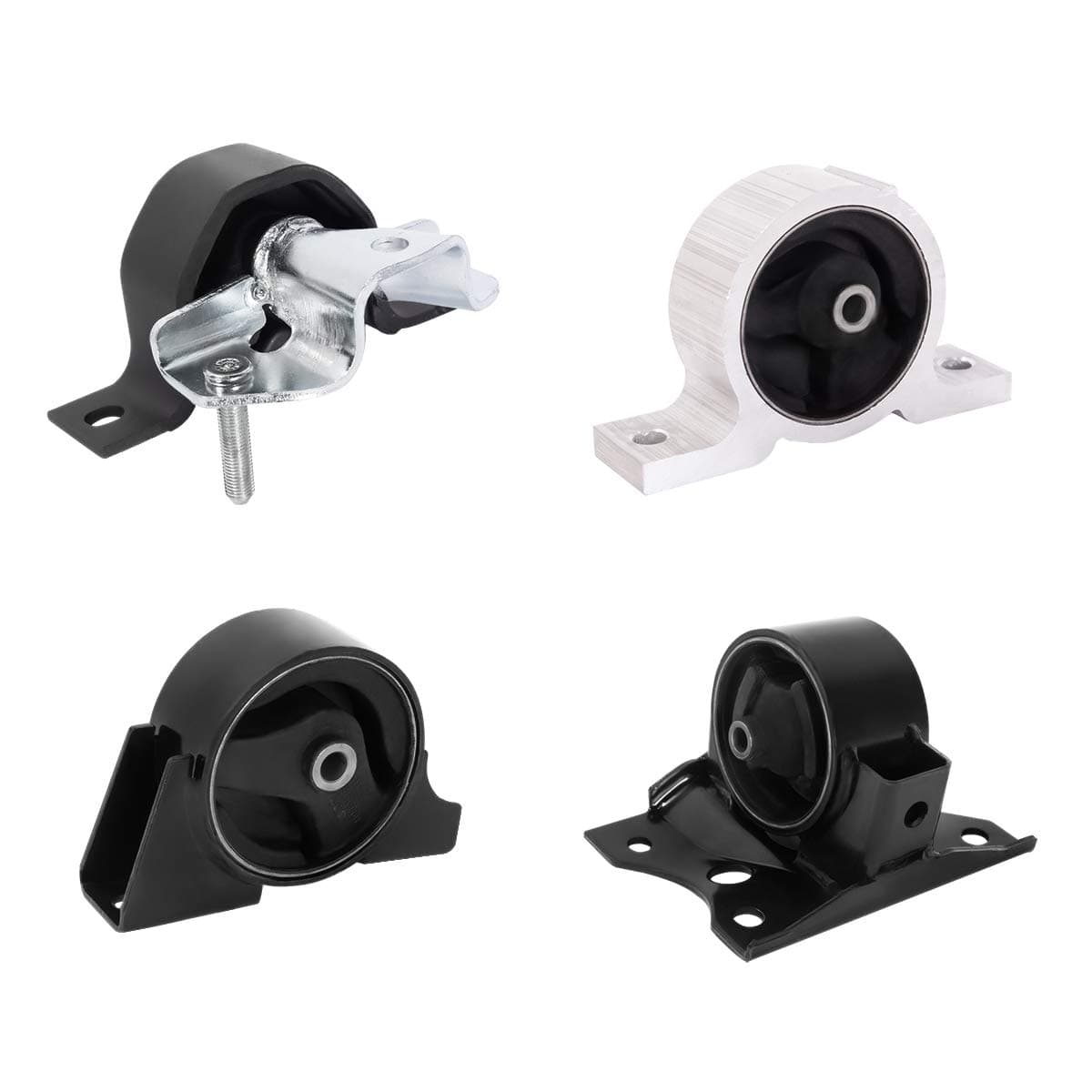 Transmission Engine Motor Mount Set Compatible With 2000-2006 Nissan Sentra 1.8L Auto 2000-2001 2.0L Auto, Replacement for A7314 A4305 A7315 A4301