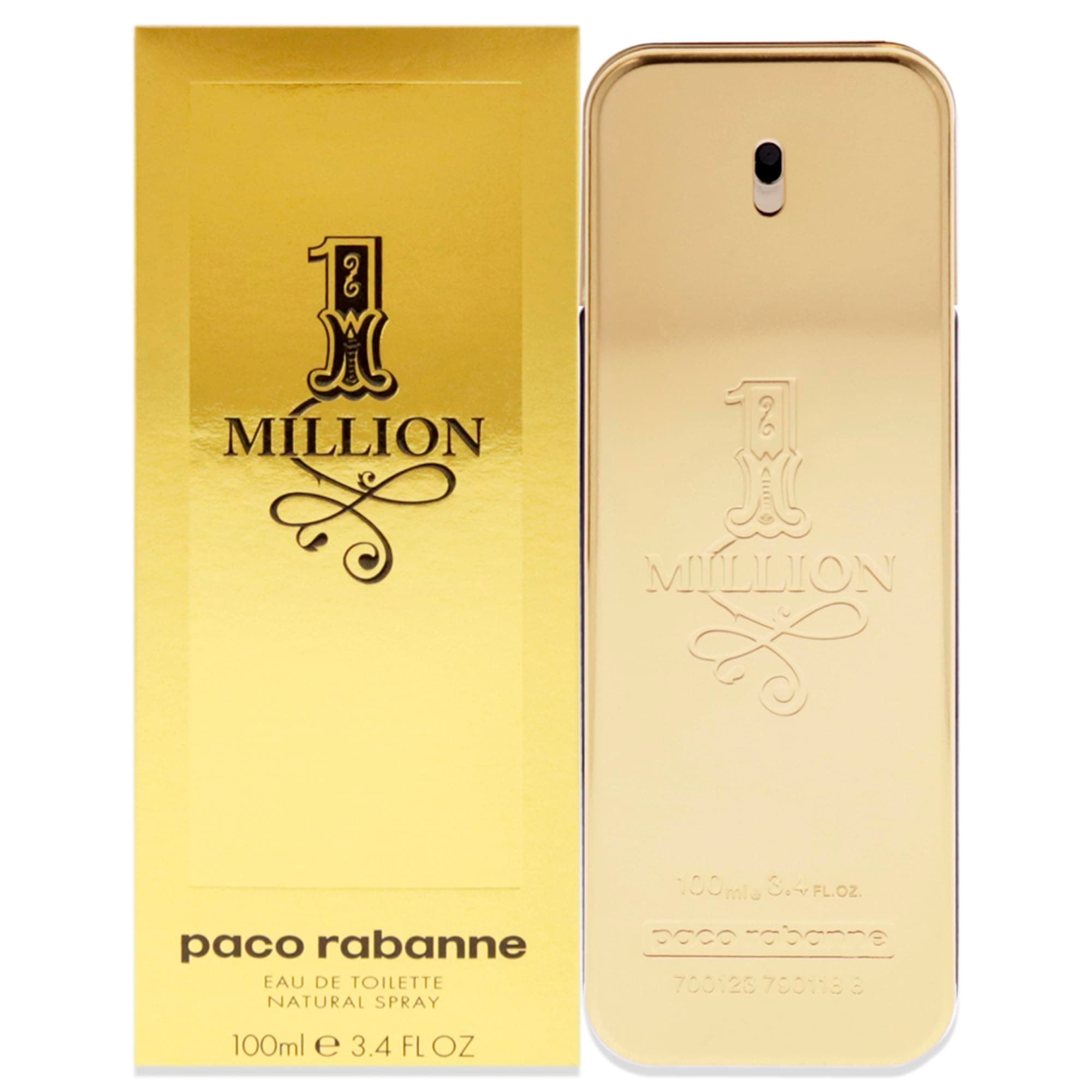 Paco Rabanne 1 Million Edt Spray - 3.3oz (M)