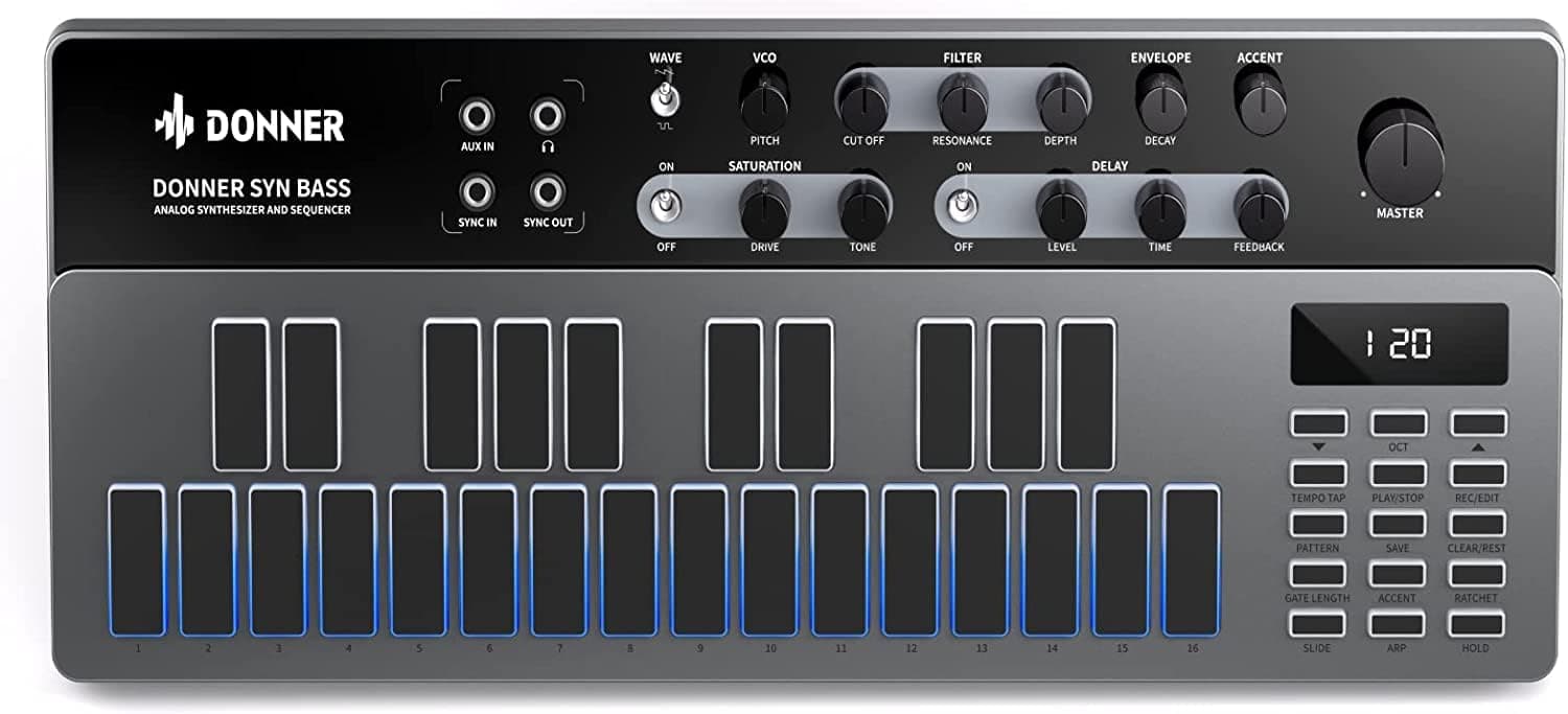 Analog Bass Synthesizer