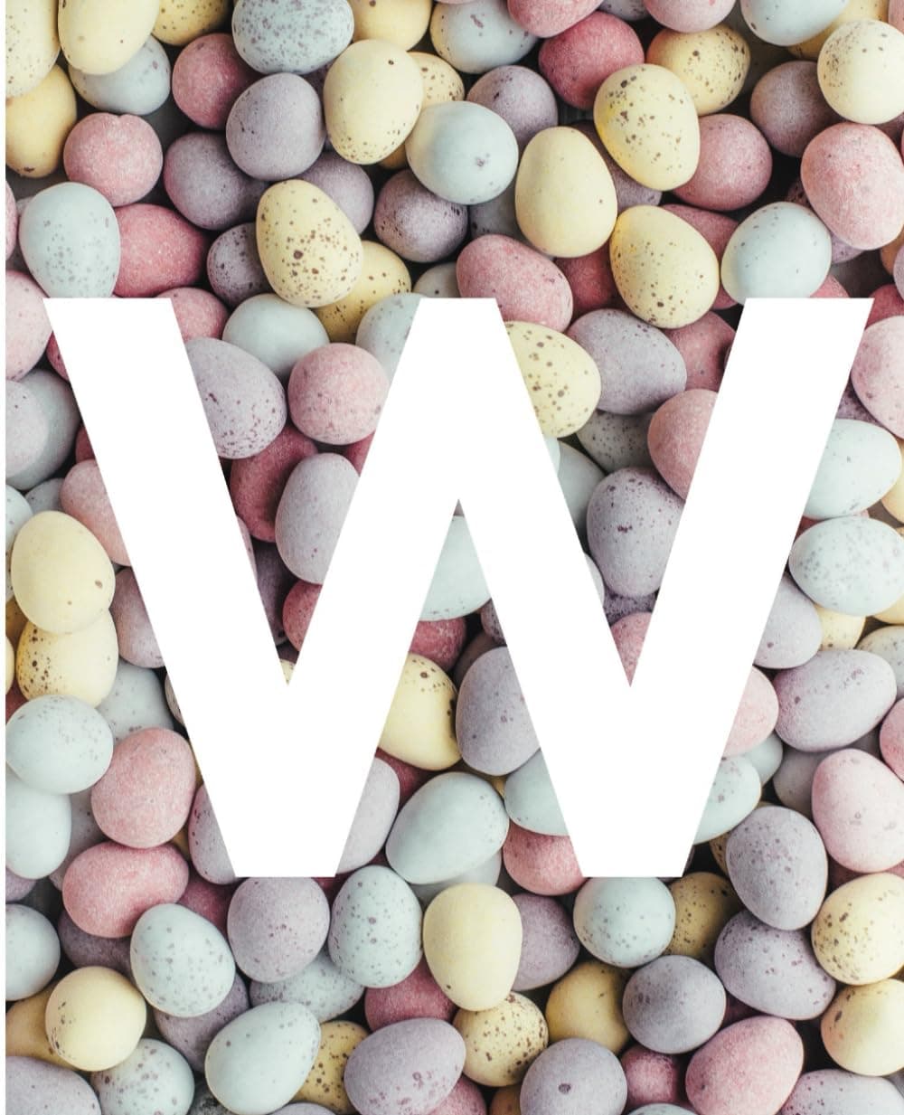 W: Composition Notebook | Personalised Initial Letter W | 120 Pages | Basic White | 7.5 x 9.25 Inches | Wide Ruled | Blank Pages