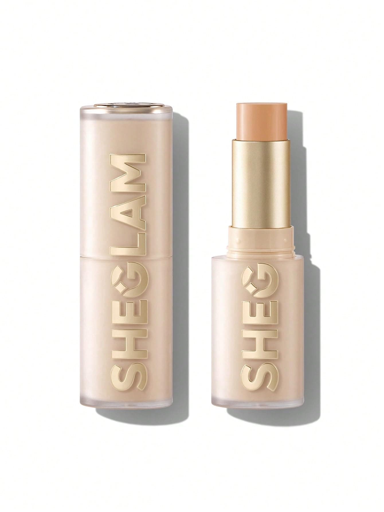 SHEGLAM Skin Magnet High Coverage Foundation Stick Longwear Medium Face Makeup for All Skin Types-Warm Vanilla