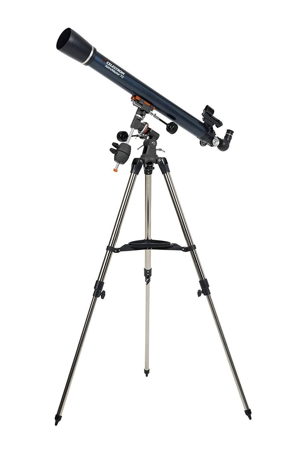 Celestron 21062 AstroMaster 70 EQ Refractor Telescope (Black)
