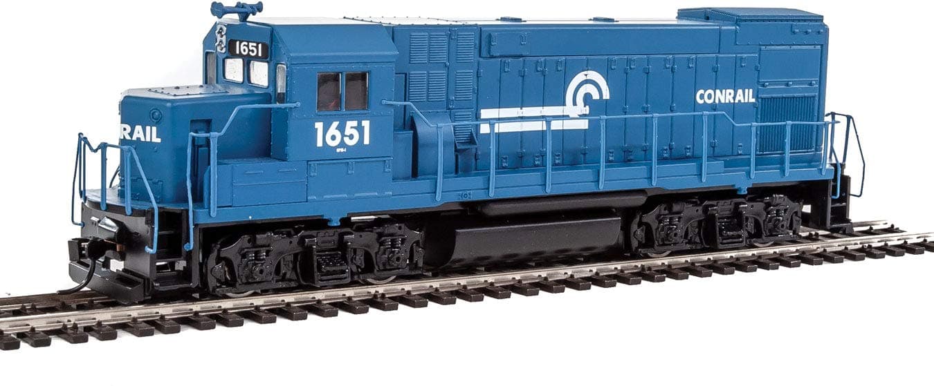 Trainline Ho Scale Model Emd Gp15-1 - Standard Dc - Conrail (Blue, White) - Kids