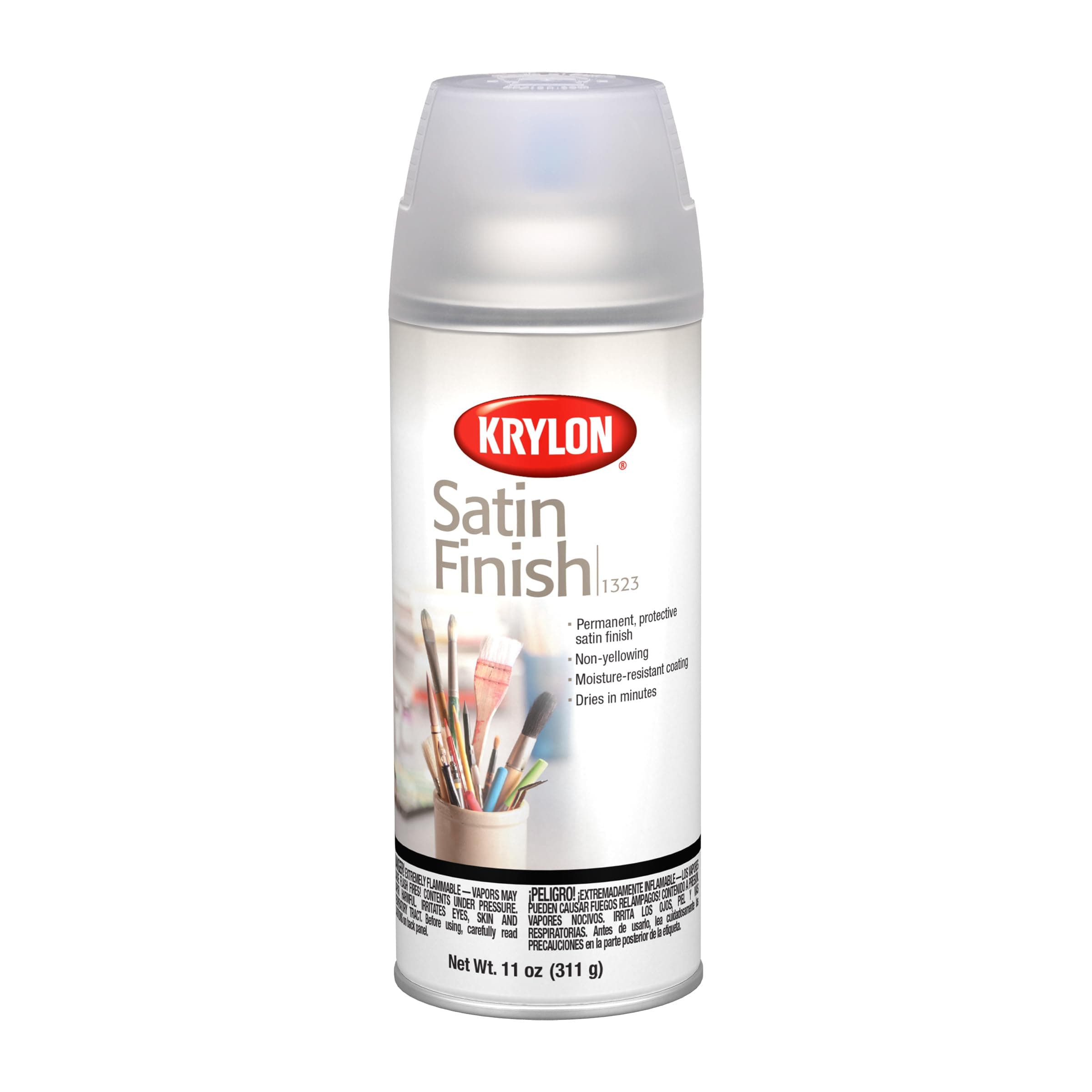 Finish Spray, 11 oz., Satin