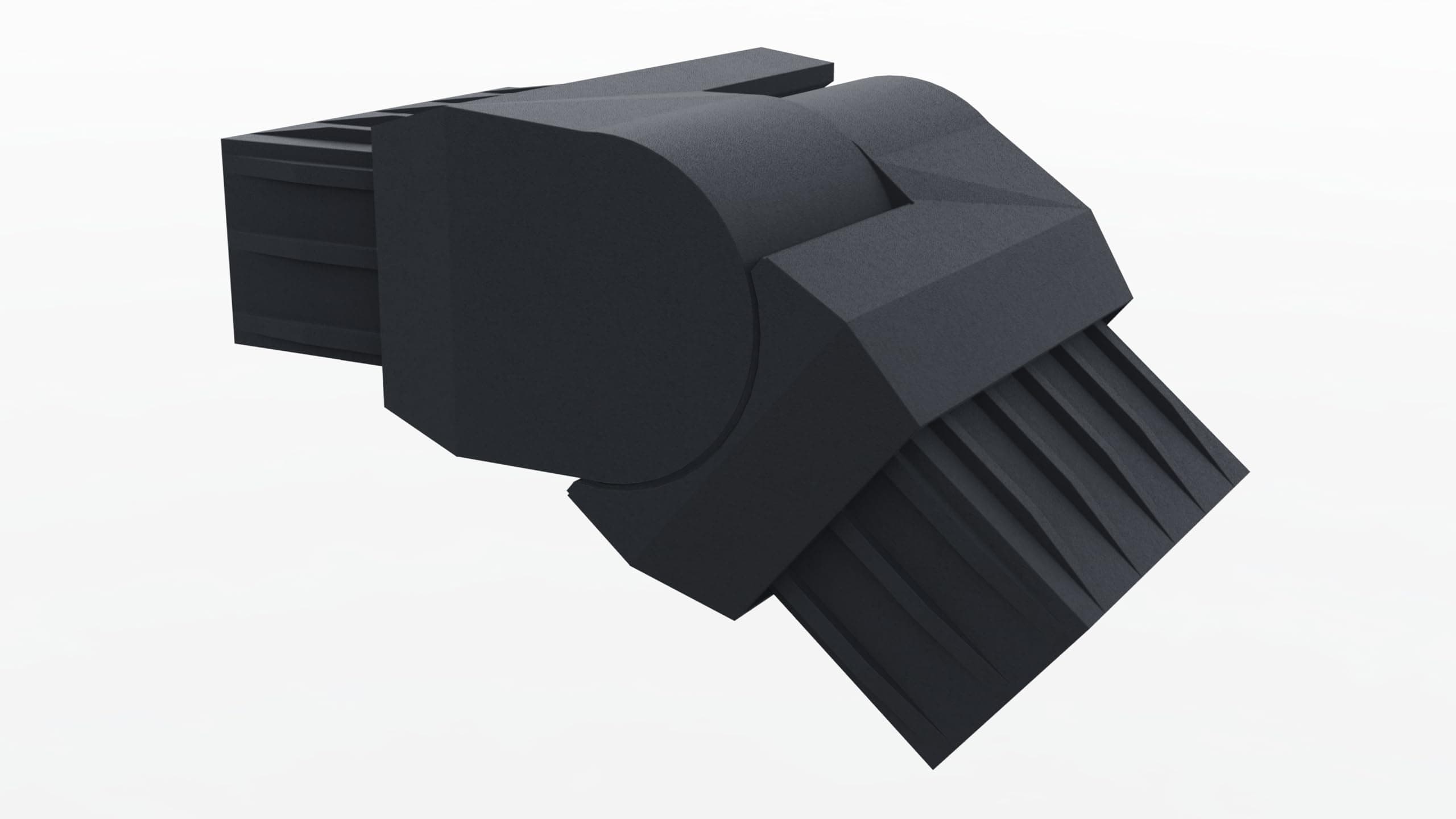 CR Handrail Pivot able (180º) Adjustable Top Rail Rectangular Connecter (Without Post Connection)