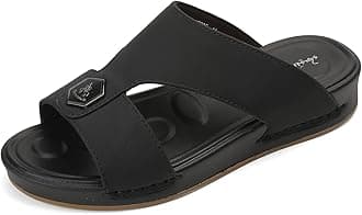 CaretticO Arabic Slippers Men's Sandal Light Weight Slip On Ultra Soft Massage Grip Breathable Medical Water Proof Traditional Outdoor Arabic Sandals for Slippers Men