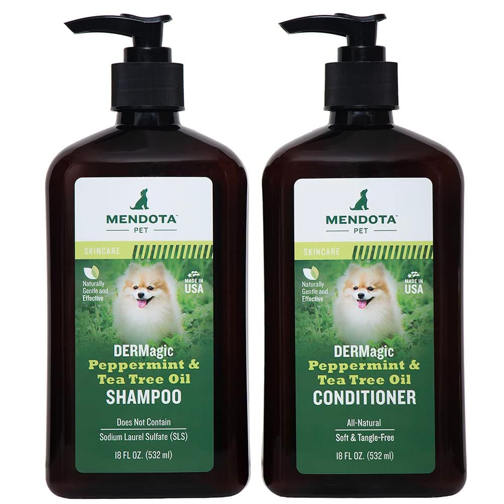 Peppermint/Tea Tree Oil Shampoo & Conditioner: DERMagic Peppermint & Tea Tree Oil Shampoo/Conditioner