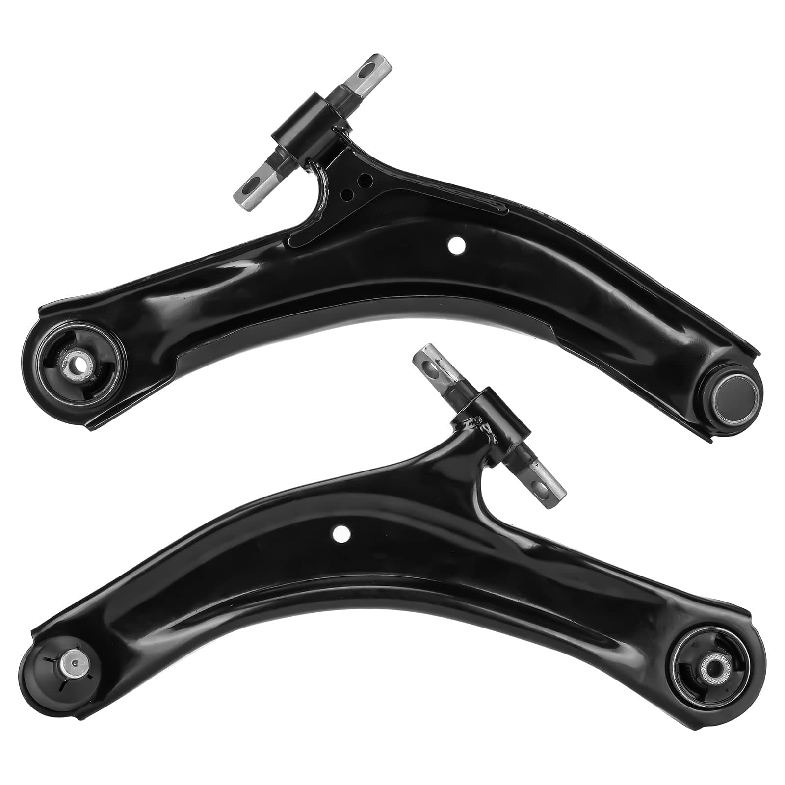 Front Lower Control Arms w/Ball Joints Suspension Kit for 2008-2013 Nissan Rogue 2.5L, 2014-2015 Nissan Rogue Select 2.5L (2pc)