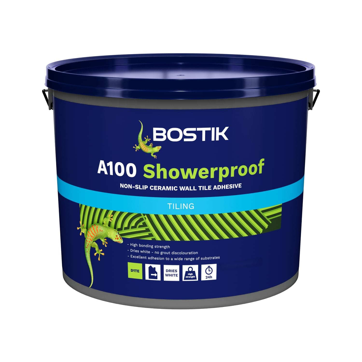 A100 Showerproof Wall Tile Adhesive 10L, White