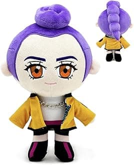 Demon Plush,Hunters Tiger Toy Cute Plushie Collectible Stuffed Animal For Boys Girls Adults Fans Halloween Birthday Gifts And Desktop Decor For Kids Toys And Plush Collectors. (D.Va)