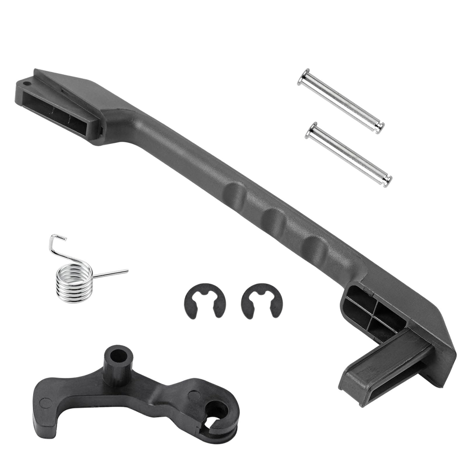 Rear Tailgate Handle, Latch Handle Repair Kit Compatible with Hummer Vehicle H2 SUV 2003 2004 2005 2006 2007 2008 2009 4 Door Replace# 15135441, 13767004, 97503 Black