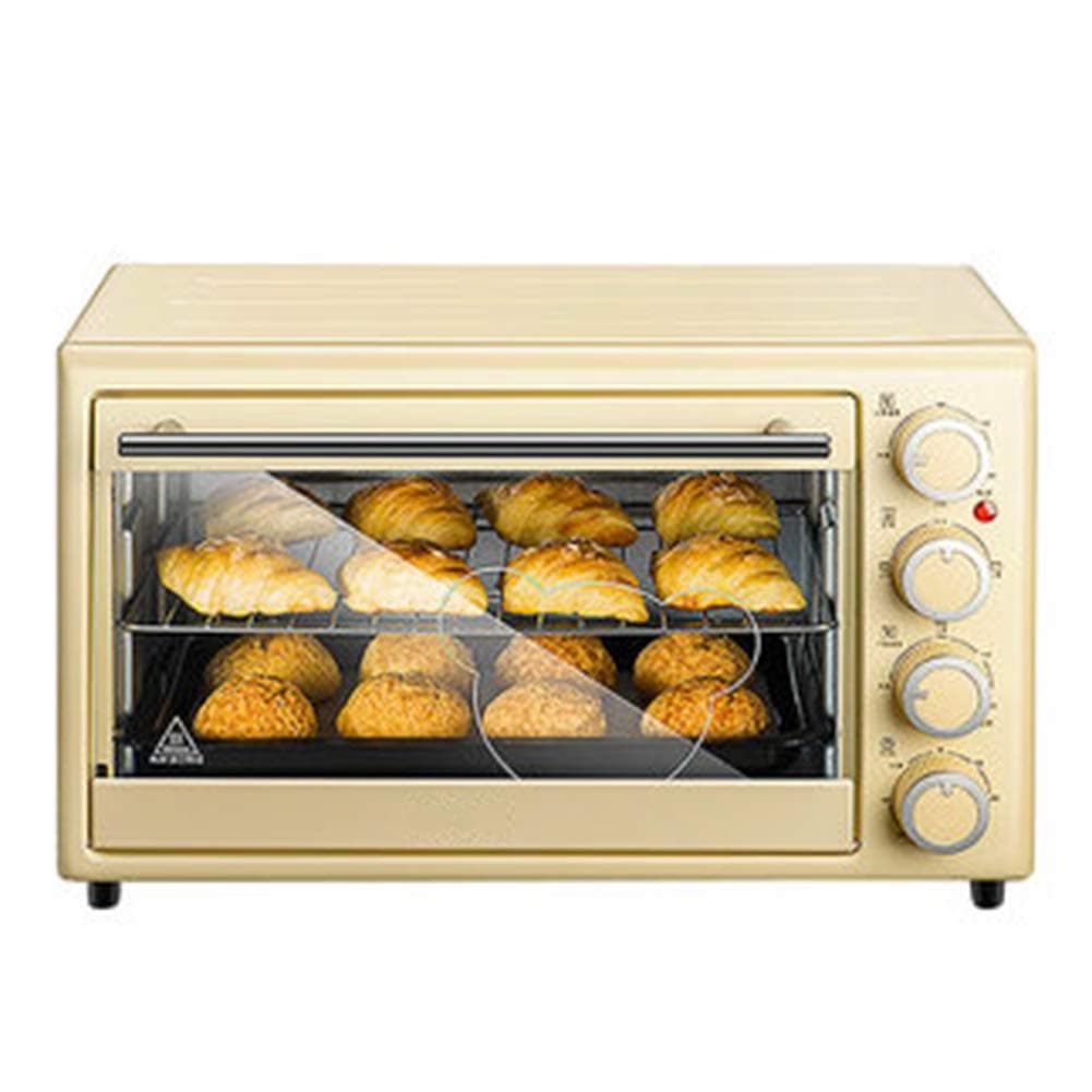 30L Electric Mini Oven With Multiple Cooking Functions And Grill, Adjustable Temperature Control, Timer - 1600W