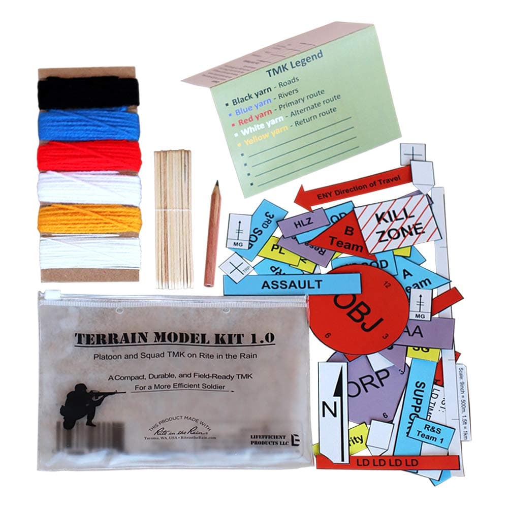 Terrain Model Kit, Platoon and Squad TMK, Army