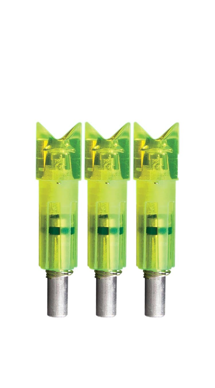 LumenokEaston Carbon Crescent Bolt End (3-Pack), Green