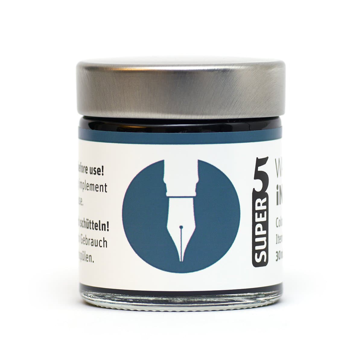 Super5 Pens & Inks Germany Ink, 30ml, Blue