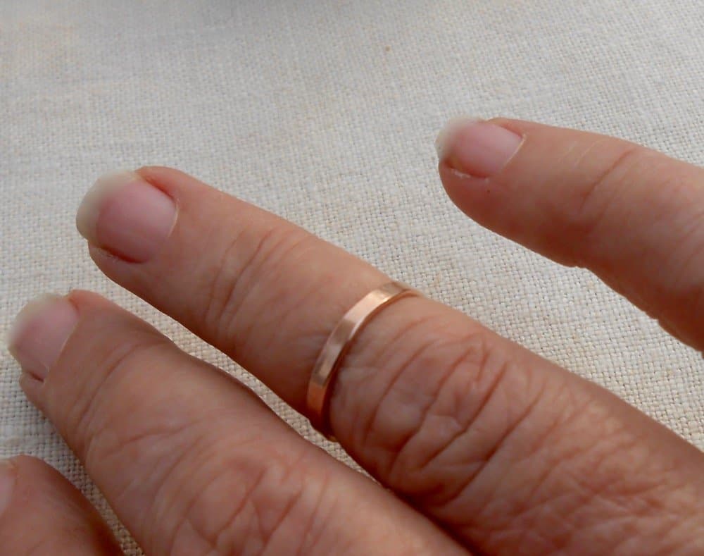 Adjustable Rose Gold Midi, Pinky or Toe Ring