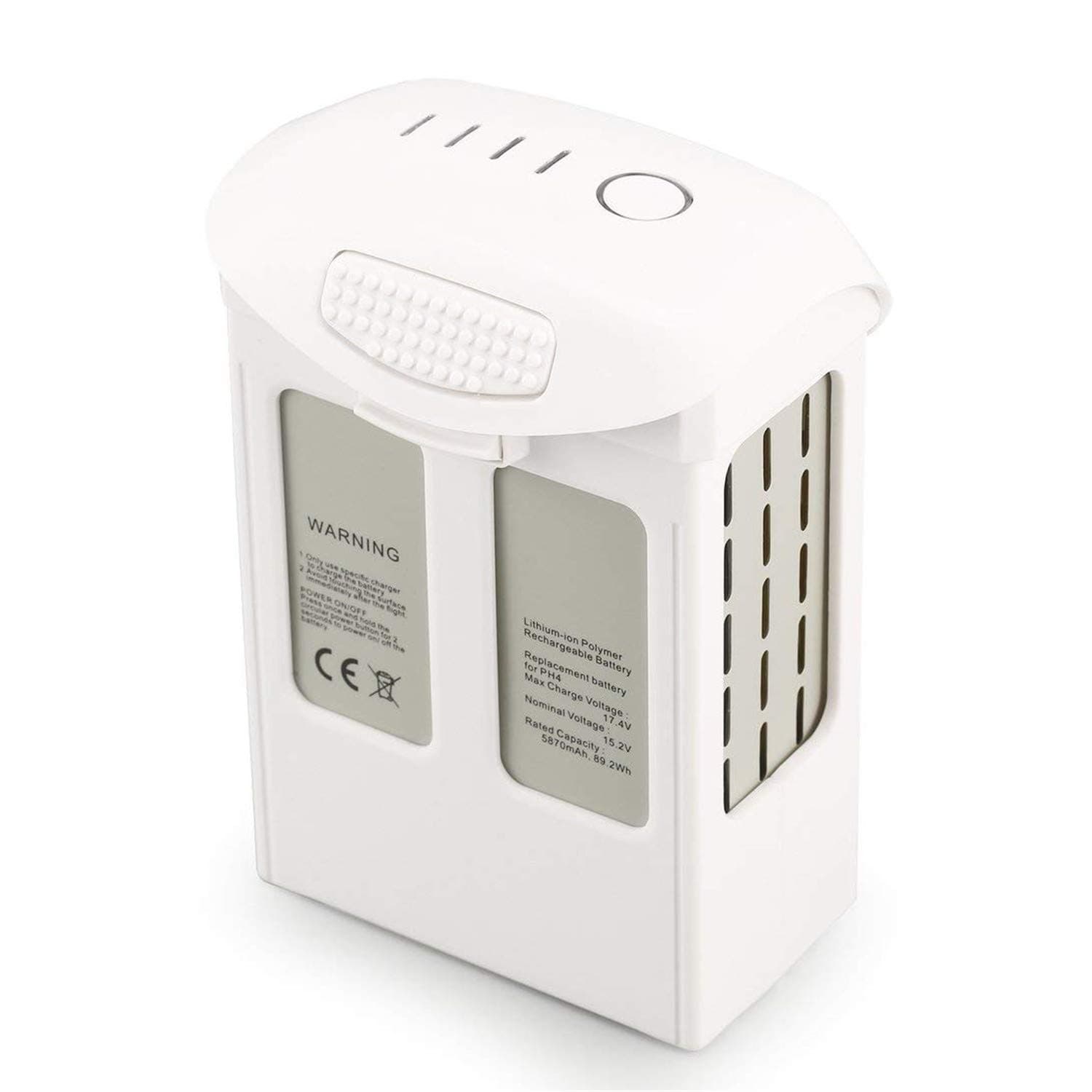 Phantom 4 Battery LiPo Intelligent Flight Battery Replacement for DJI Phantom 4 Phantom 4 Pro Phantom 4 Pro V2.0 Phantom 4 Advanced Drone Series (15.2V 5870mAh)