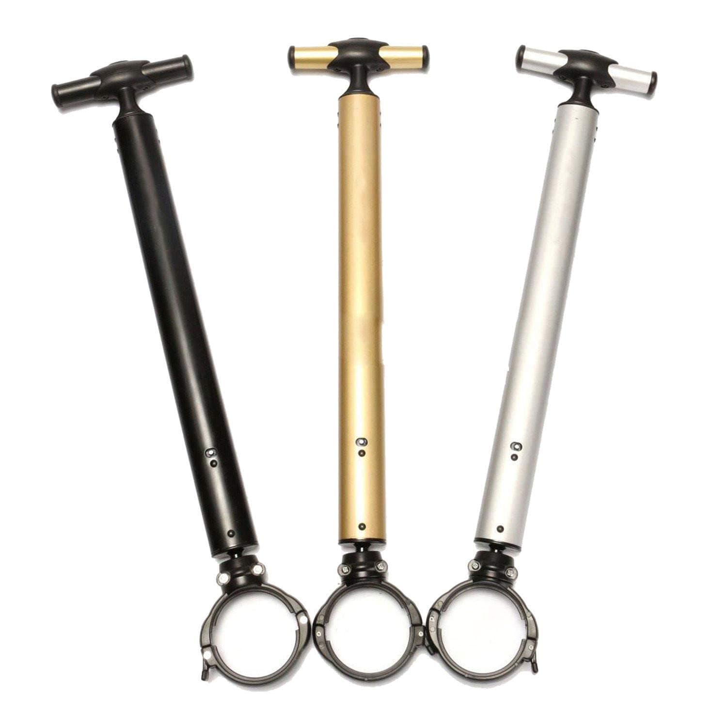 Hoverboard Swegway Handle - Adjustable Handle for Smart Balance Board 6.5" 10" Strut Support Training Aid (Gold)