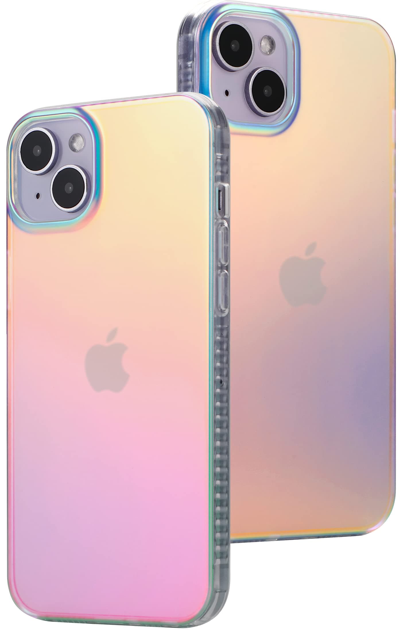 LONLI(for iPhone 14) - Fluorescent Iridescent Translucent Matte Case - Just in Case Series