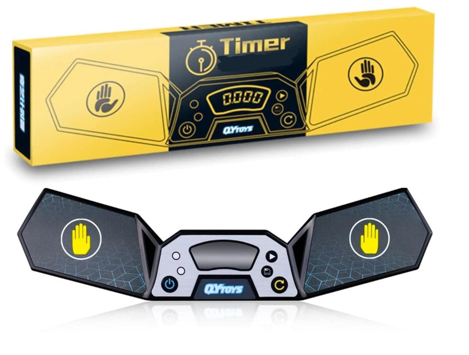 QiYi Speed Cube Timer - Touch Control Timer - Professional Timer Machine with Display -Cube Twisty Puzzle Competition