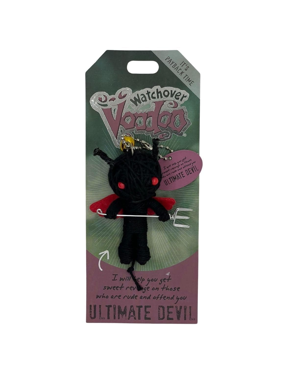 Watchover Voodoo 3-Inch Ultimate Devil Keychain - Handcrafted Gift to Bring Good Luck and Positivity Everywhere You Go