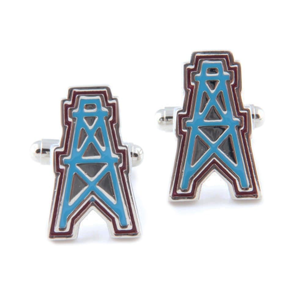 Brass Cufflinks Pylon with Gift Box