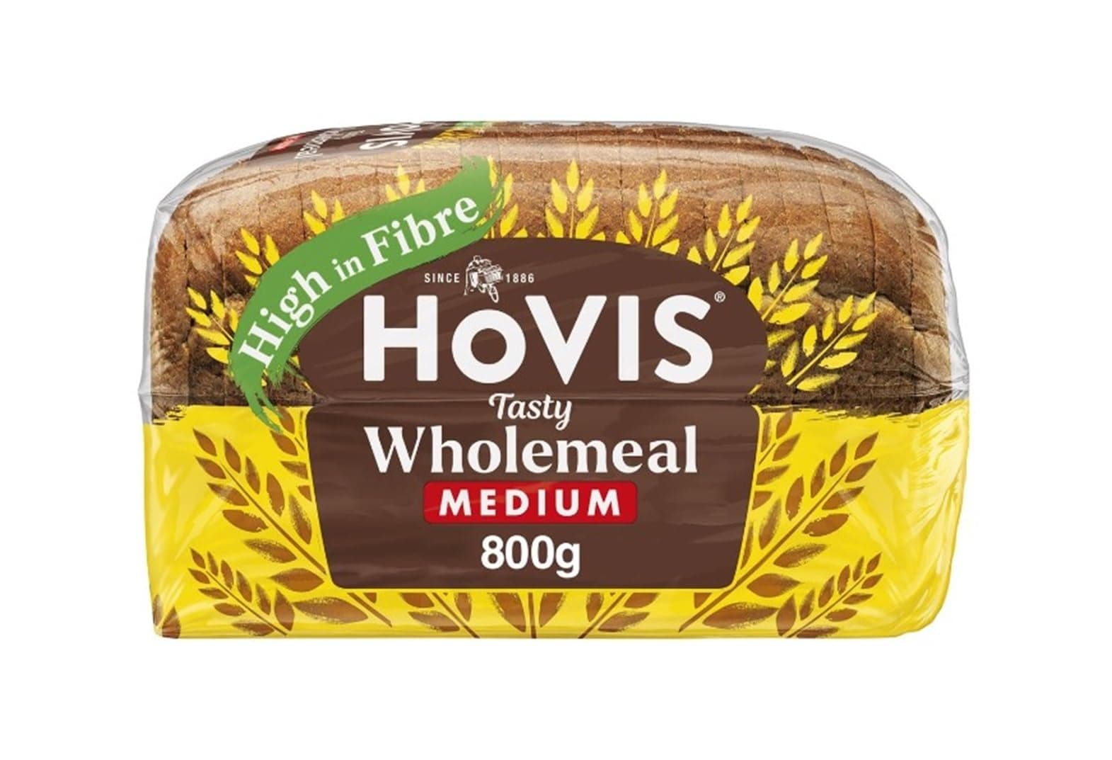 Hovis Wholemeal Medium Bread, 800 g