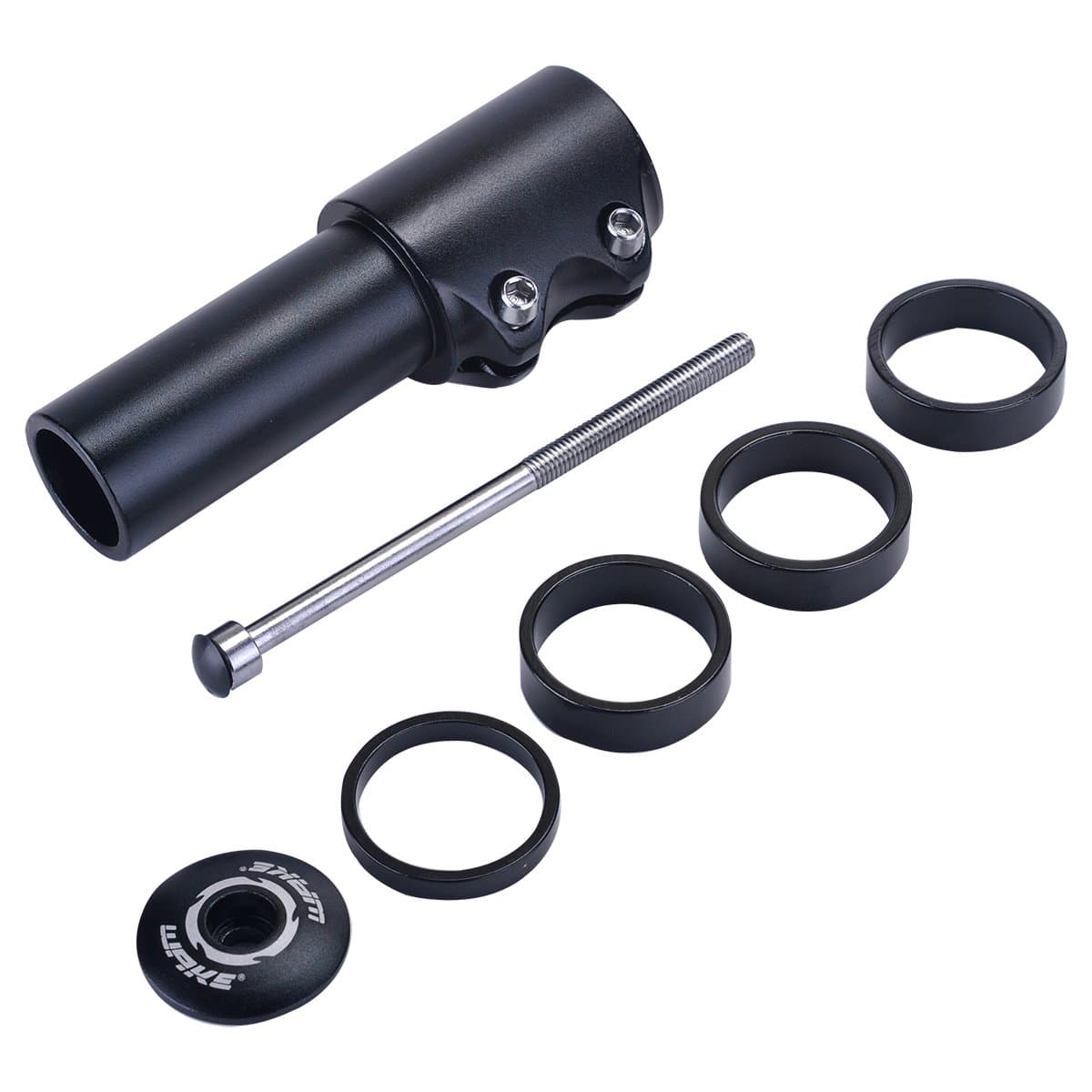 Trenztek Bike Handlebar Riser Bicycle Fork Stem Raiser Extender Head Up Raiser Aluminum Alloy