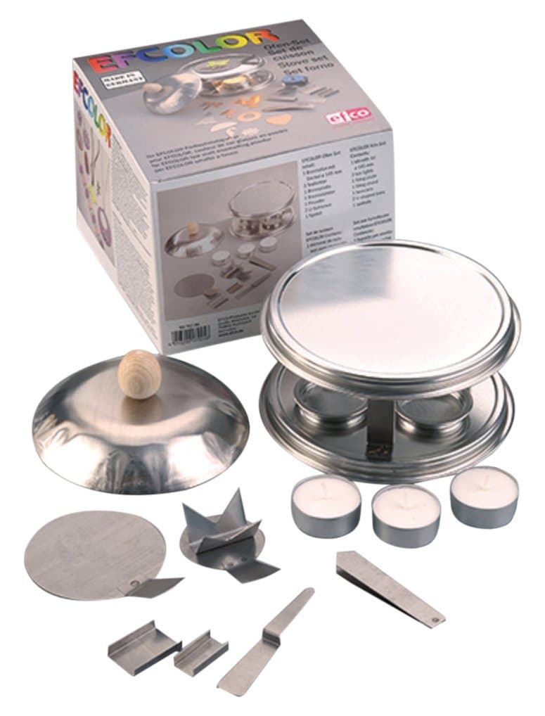 Efcolor9371606 Kiln Set, Silver, Siliver