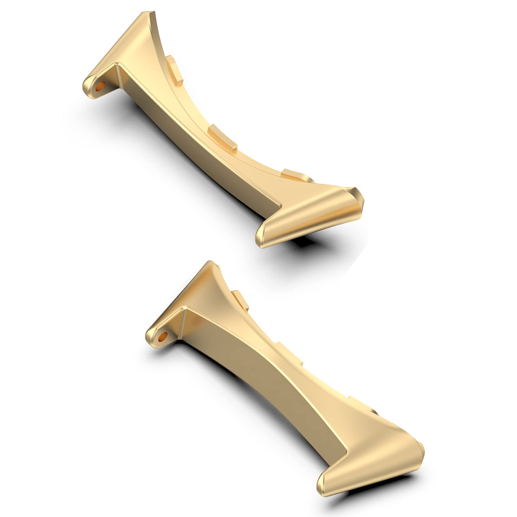 Watch Band Connector Compatible for Google Pixel Watch Adapter, 20mm Stainless Steel Metal Replaceable Connector Adapter for Google Watch Accessories, Pixel Watch Band Adapter Connector, Gold