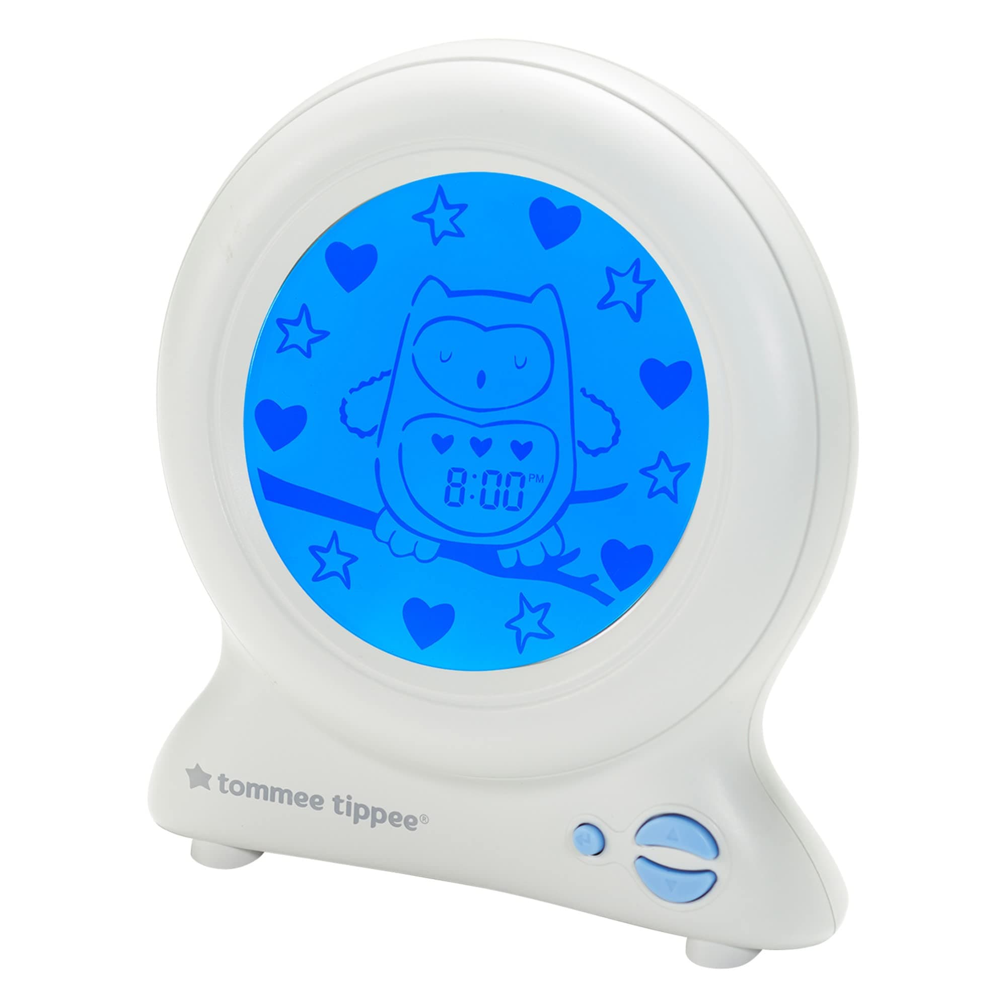 Groclock Sleep Trainer Clock, Alarm Clock and Nightlight for Young Children, USB-Powered