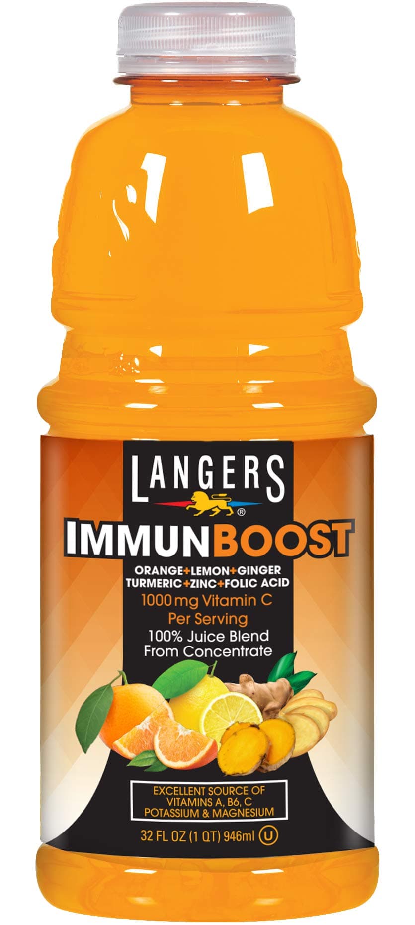Langer's Immunboost 100% Juice Blend, 32 Fl Oz