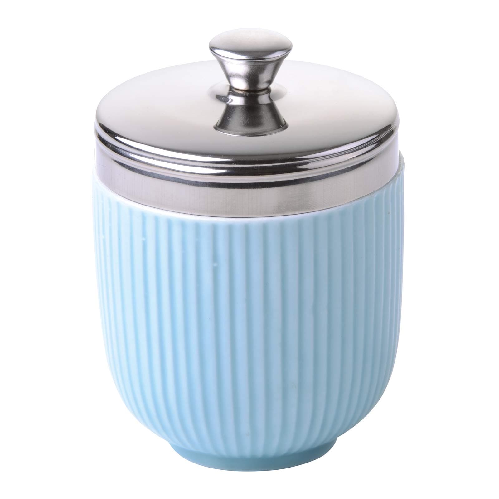 BIA Fluted Egg Coddler Celadon Blue