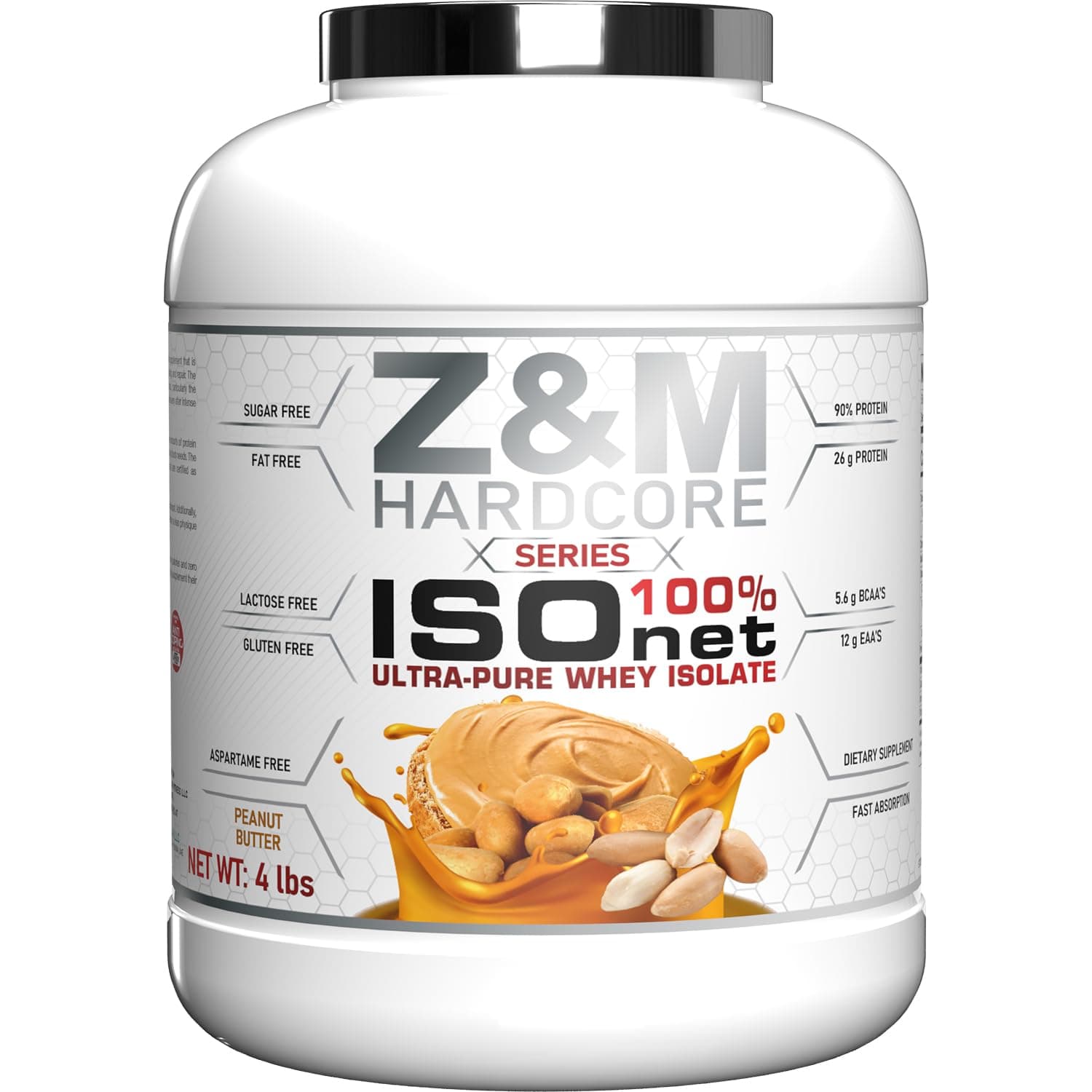 ISOLATE WHEY PROTEIN PEANUT BUTTER