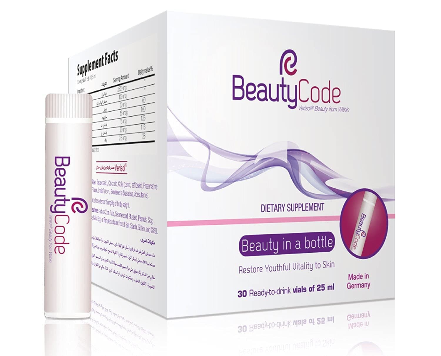 BeautyCode Collagen Peptides vials 30's