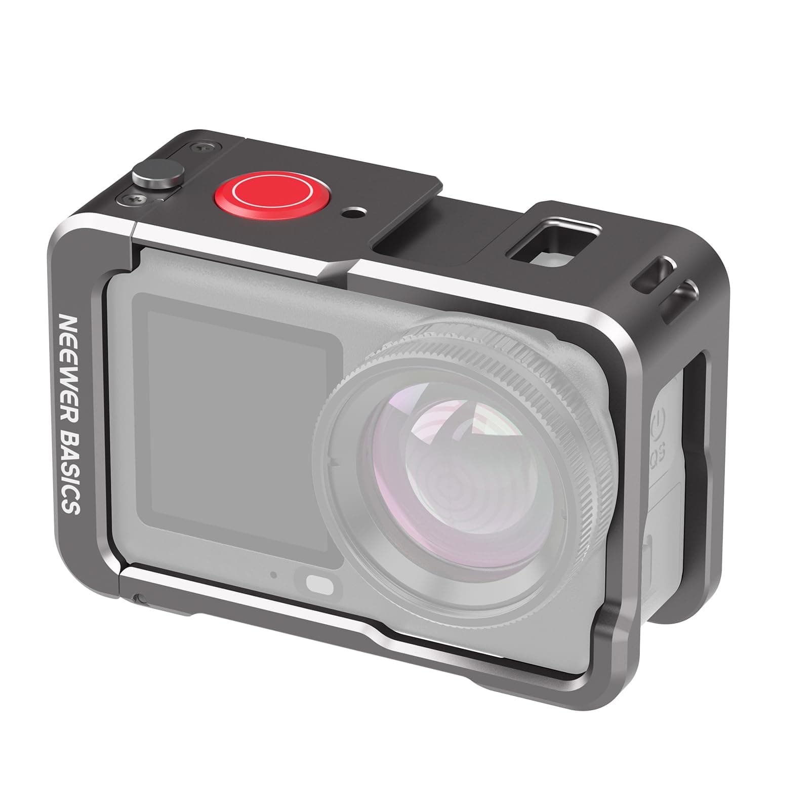 NEEWER BASICS Action Camera Cage Compatible with DJI Osmo Action 6 Accessorie...