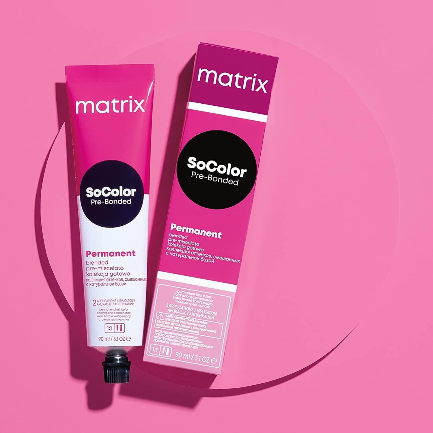 NEW MATRIX SOCOLOR PRE-BONDED PERMANENT COLOR 90ML - 3N