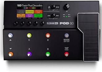 Line 6 POD Go Guitar Multi-Effects Pedal, Black
