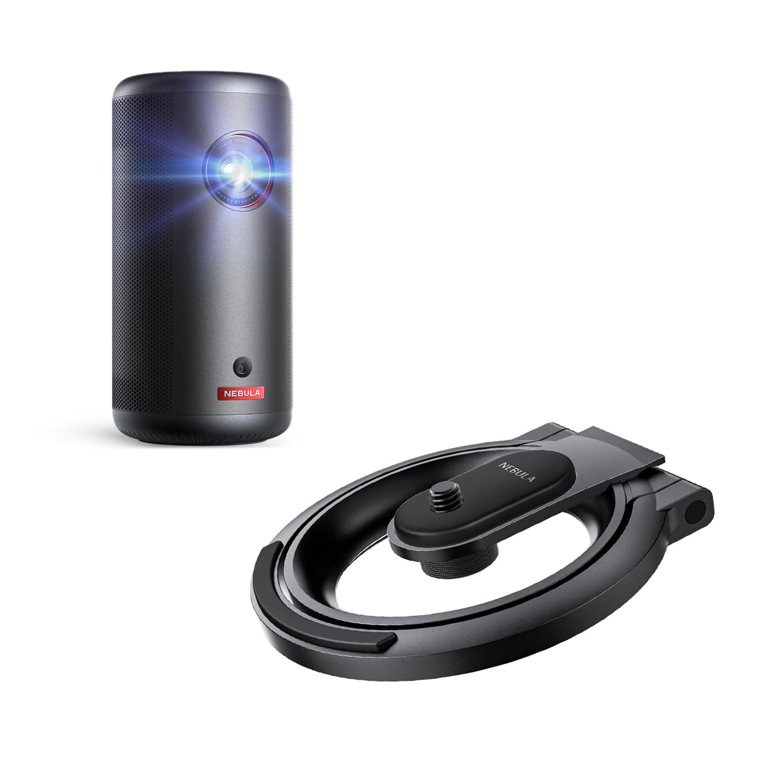 NEBULA Capsule 3 GTV Projector with NEBULA Anker Projector Foldable Stand
