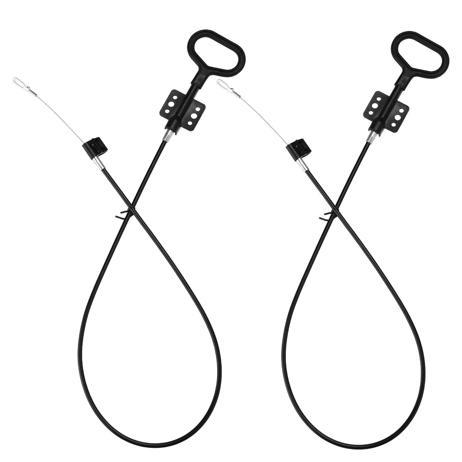 Recliner Parts Sofa Handle Replacement Release Pull Cables D-Ring Handle for Lane and Action Furniture -2Pcs O Shaped Tip