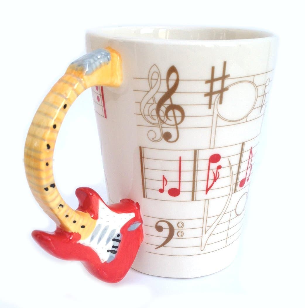 Electric Guitar Mug inc. colour box