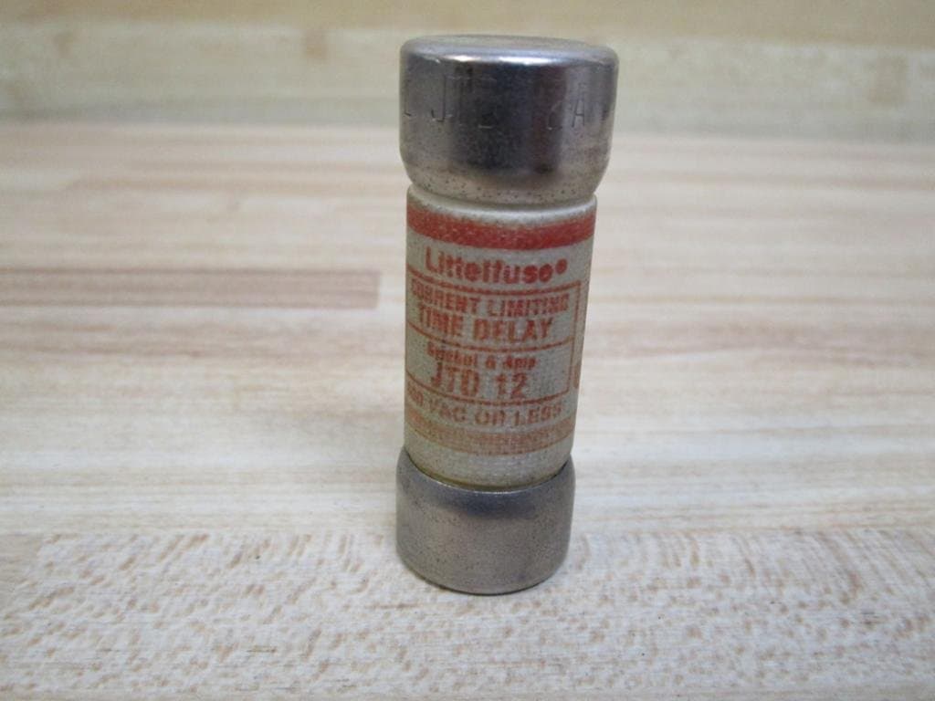 Littelfuse JTD-12 JTD012, 12 Amp 600V Time Delay, Current Limiting, UL Class J fuse