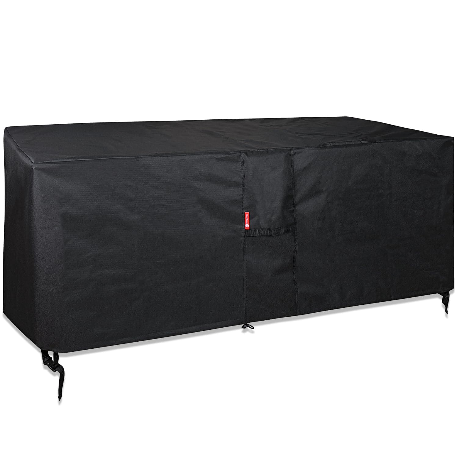 SheeChung Fire Pit Cover Rectangular 50"L x 25"W x 24"H,Waterproof,Heavy Duty 600D Polyester Outdoor Fire Pit Table Covers,Tear Resistant,Patio Deck Box Storage Cover