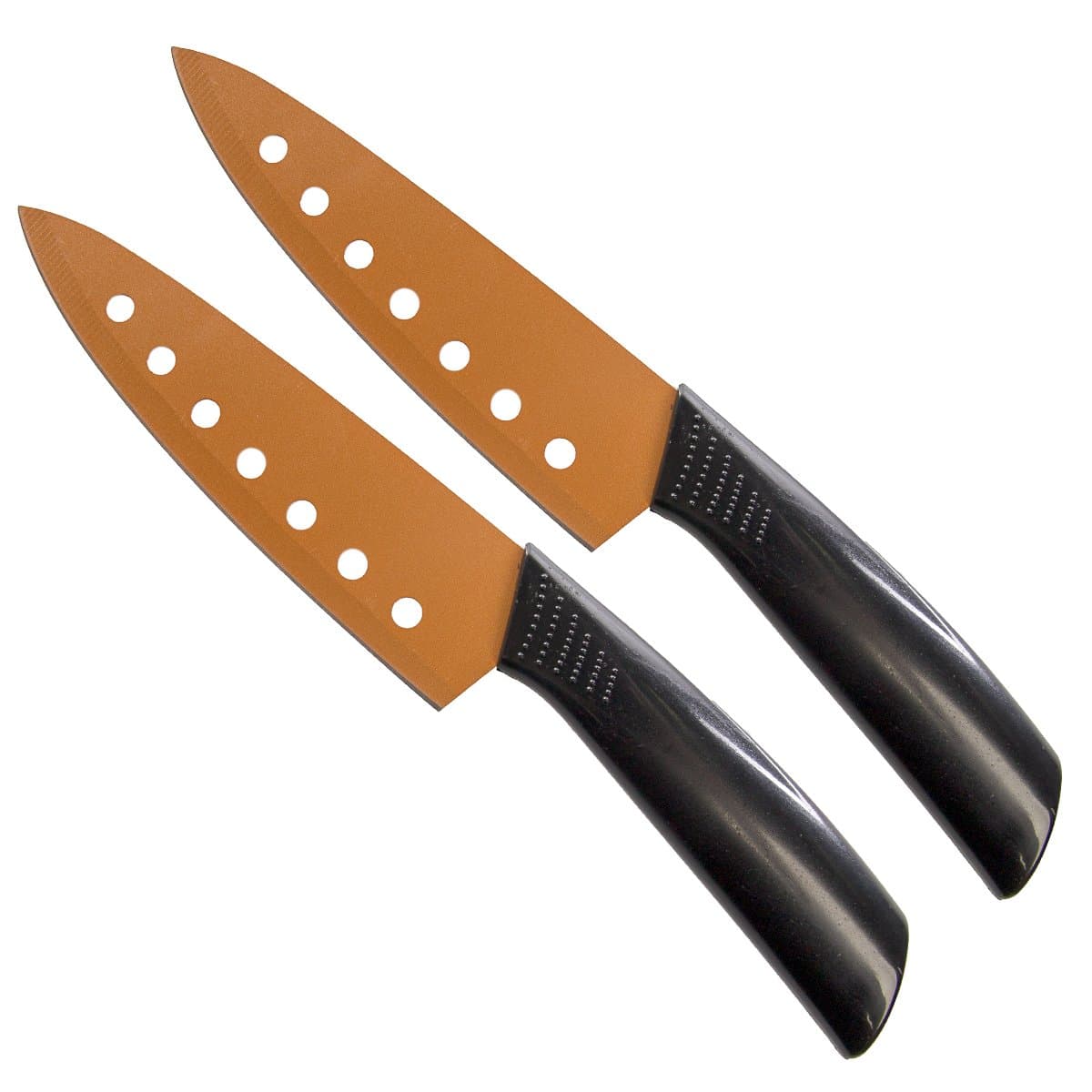 (2 Pack) Set Professional 6 Inch Kitchen Chef Knife Super Sharp Blade Guard