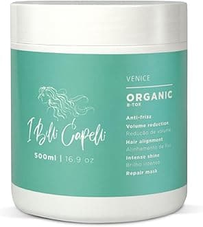 I Belli Capelli Venice Botox Hair Treatment - Reduce Frizz, Smoothness, Rejuvenates Dry and Damaged Hair, Deep Hydration, Volume Control,-Formaldehyde-Free, Organic Hair Botox (17.6 oz/500 ml)