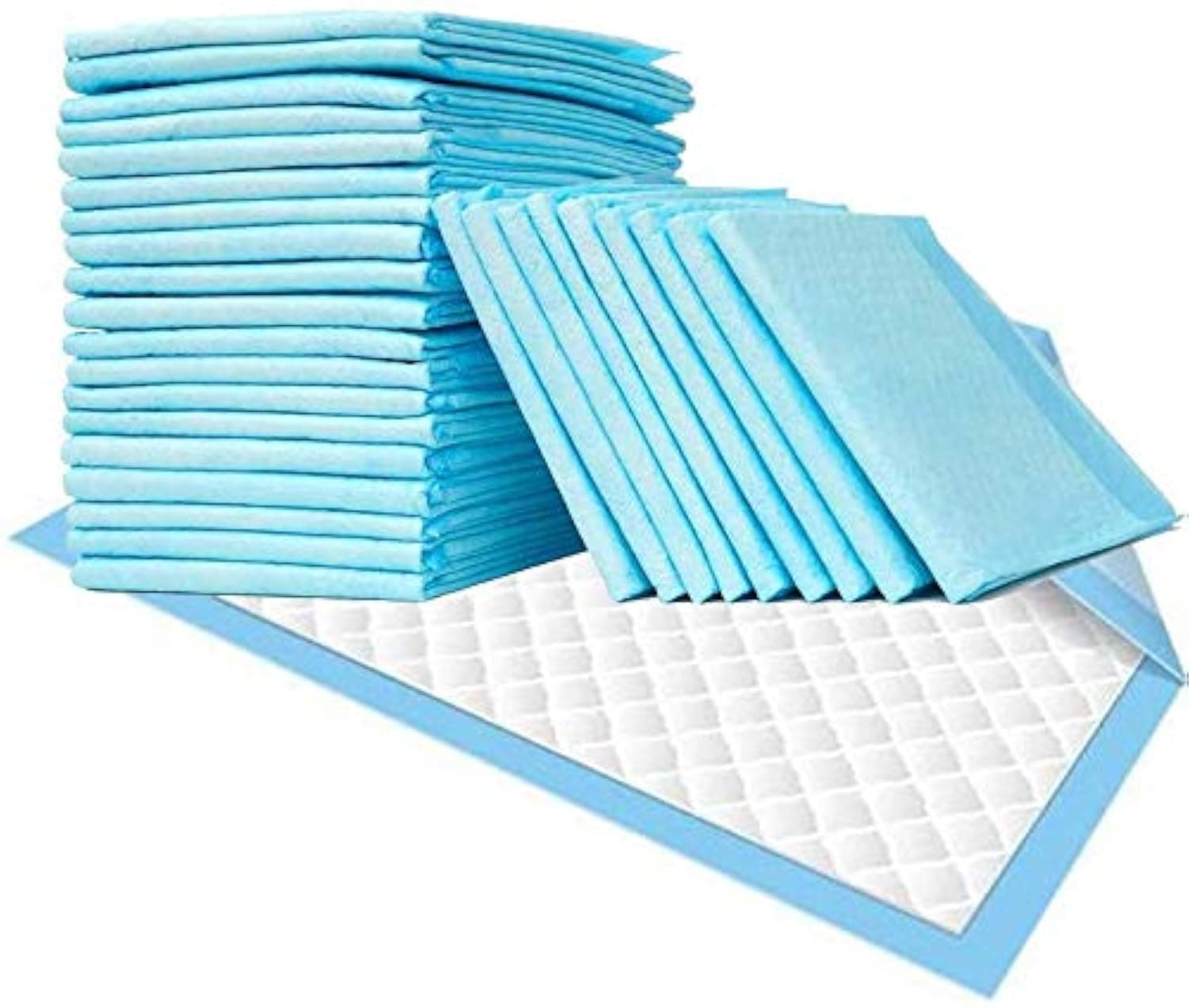 Incontinence Pads for Bed 60 x 90cm Waterproof Sheets Pack of 50 Absorbent Pads Disposable Changing Mats…