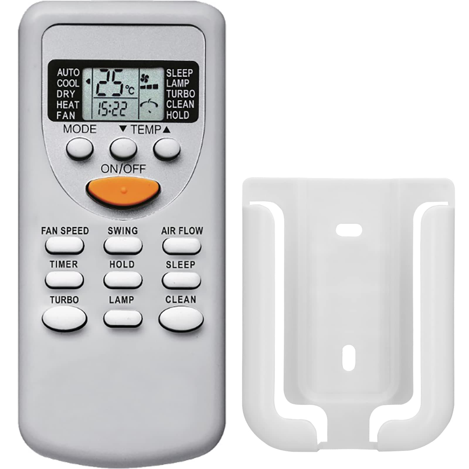 Replacement Remote Control for Everwell ZH/JT-01 & Elgin ZH/JT-01 ZH/JT-03 & Ecox ZH/JT-03 ZH/JT-01 G1111.CWS8 Air Conditioner,with Wall Mount Case