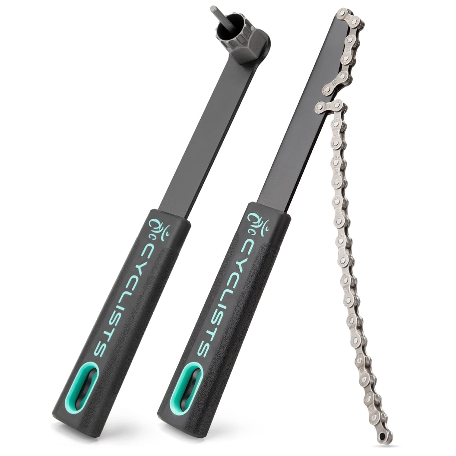 cyclists Cassette Removal Tool Sets - Chain Whip & Lock Ring Tool for Shimano HG Cassette/Freewheel Install Removal MTB Road Bike 7 8 9 10 11 Speed