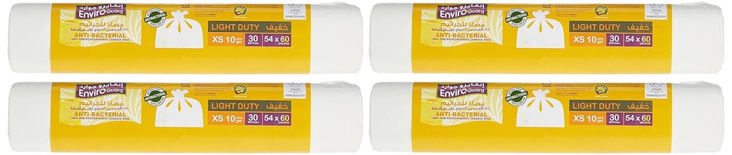 Enviro Care Trash Bags - White