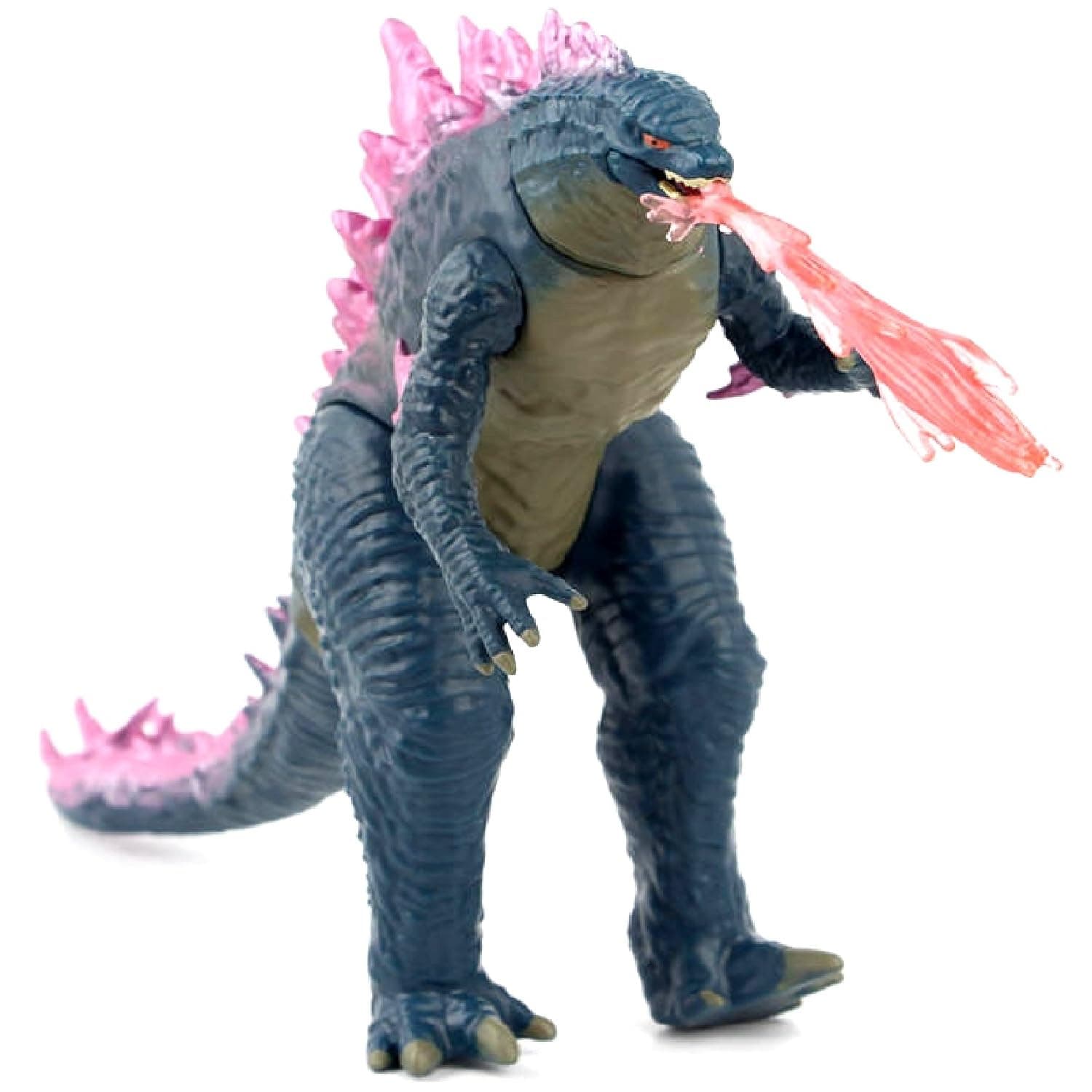 De-Lite™ Action Figures Soft Touch Vinyl Plastic Collectible Model Toys… (New EmpireGodzilla with Heat Ray, Purple, 6 inches Height)